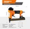 7116 Pneumatic 22 Gauge Stapler 3/8-Inch Crown 1/4-Inch to 5/8-Inch Length, Air-Powered Upholstery Stapler for Carpentry, Woodworking and DIY Projects